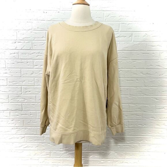 Lululemon Perfectly Oversized Crew Prosecco Size 6 - Picture 1 of 6